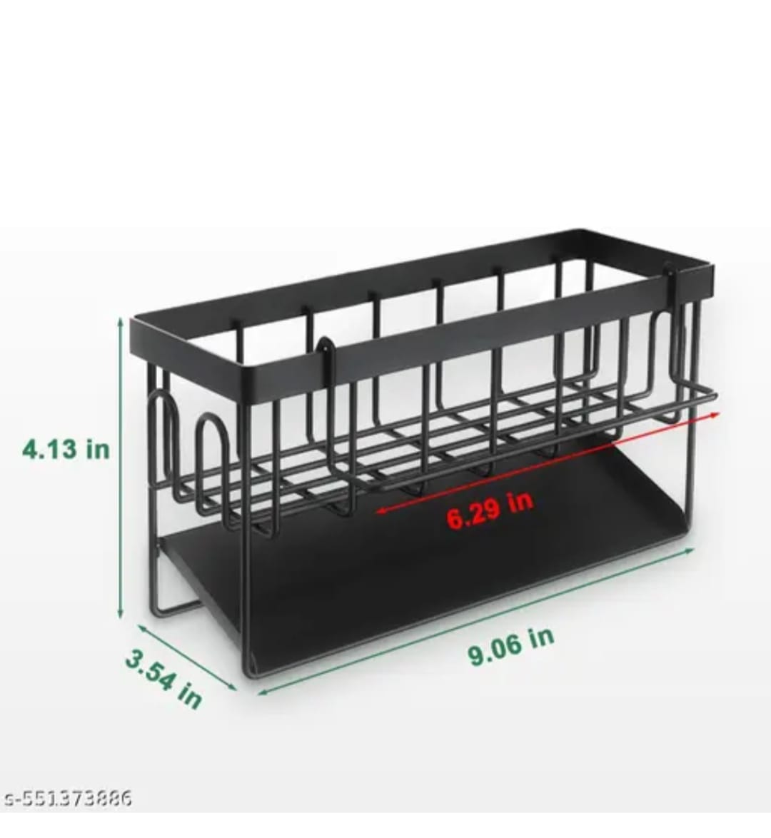 Sink Caddy Sponge Holder with Hook