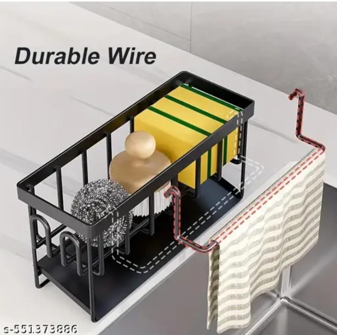 Sink Caddy Sponge Holder with Hook