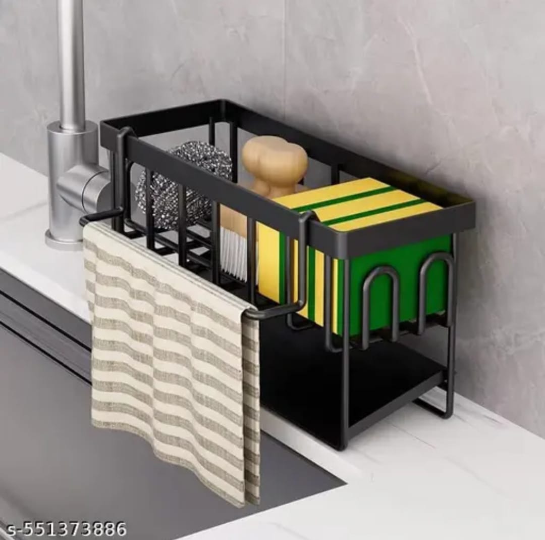 Sink Caddy Sponge Holder with Hook